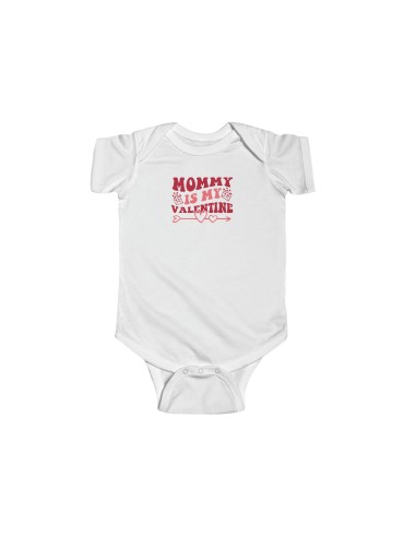 "Mommy Is My Valentine" #1 - Infant Fine Jersey Bodysuit